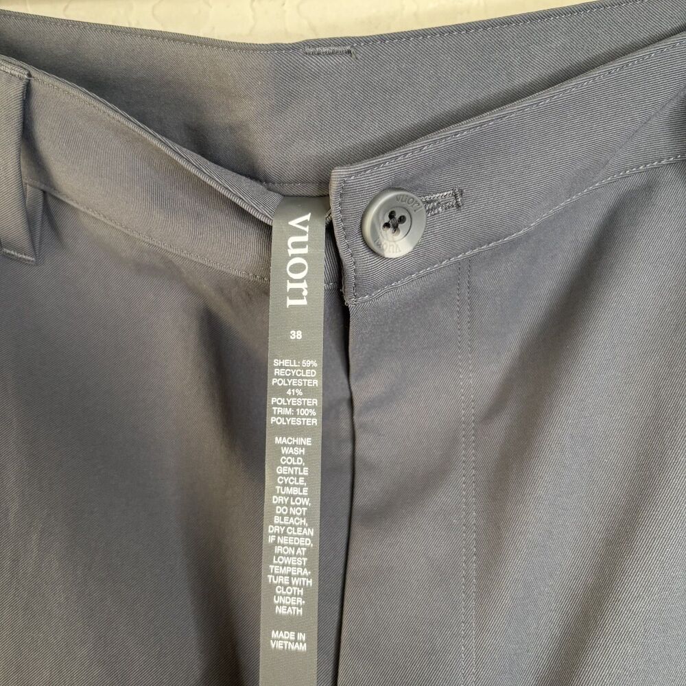 Vuori Cascade Tech Chino Pant 32" Charcoal - Picture 7 of 7